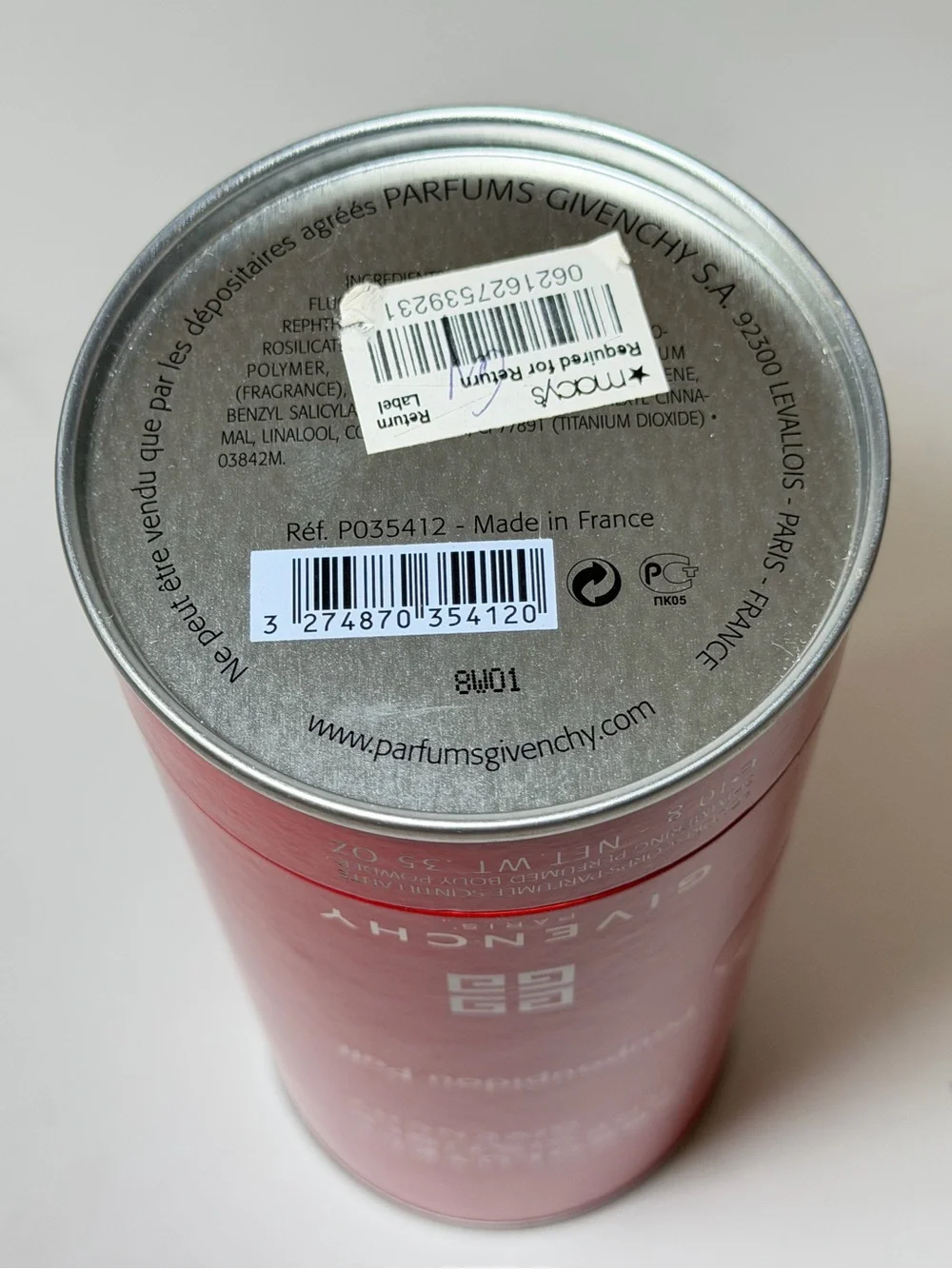 Givenchy Absolutely Irrésistible Poupoupidou Puff Shimmering Body Powder 10g